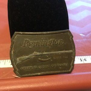 Remington Arms vintage belt buckle